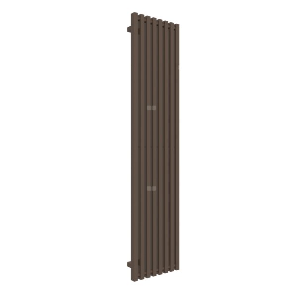 Grzejnik drabinkowy TERMA TRIGA, podłączenie SX, wym. 1700 x 380 mm, kolor szlachetny brąz, moc 850W