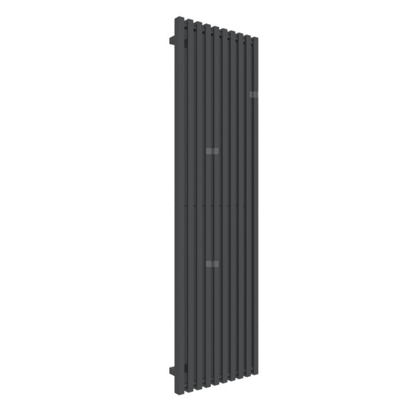 Grzejnik drabinkowy TERMA TRIGA, podłączenie ZX, wym. 1700 x 480 mm, kolor szary czarny RAL7021, moc 1074W