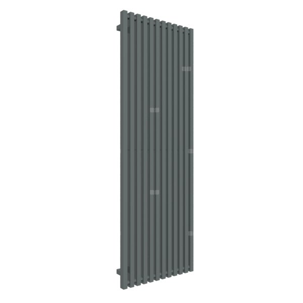 Grzejnik drabinkowy TERMA TRIGA, podłączenie YP, wym. 1700 x 580 mm, kolor metaliczny szary, moc 1298W