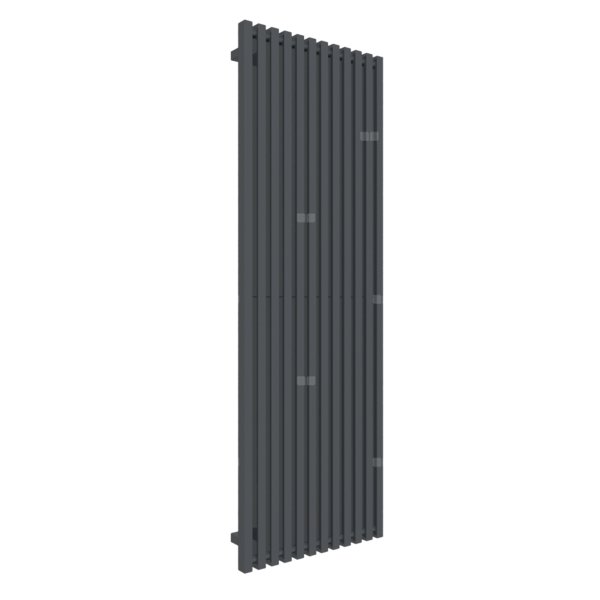 Grzejnik drabinkowy TERMA TRIGA, podłączenie YL, wym. 1700 x 580 mm, kolor szary antracytowy RAL7016, moc 1298W