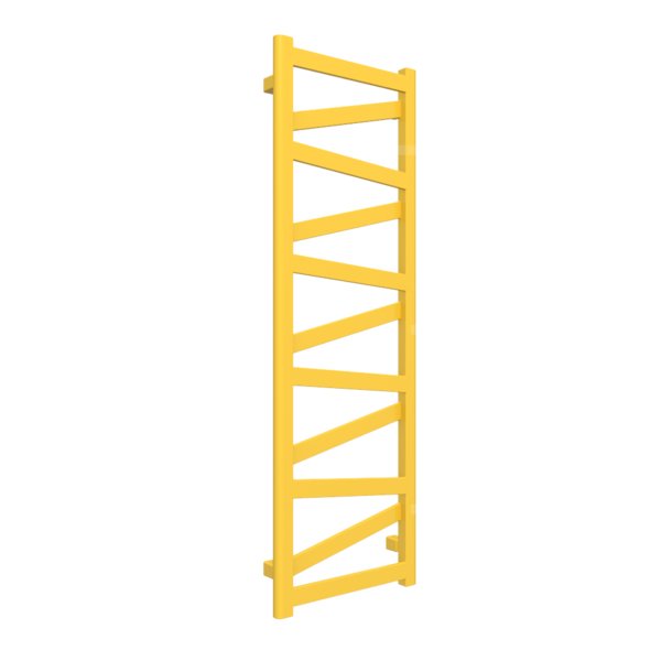 Grzejnik drabinkowy TERMA VIPERA, podłączenie Z8, wym. 1230 x 400 mm, kolor żółty cynkowy RAL1018, moc 382W
