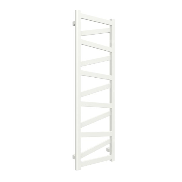 Grzejnik drabinkowy TERMA VIPERA, podłączenie SX, wym. 1230 x 400 mm, kolor biała ściana, moc 382W