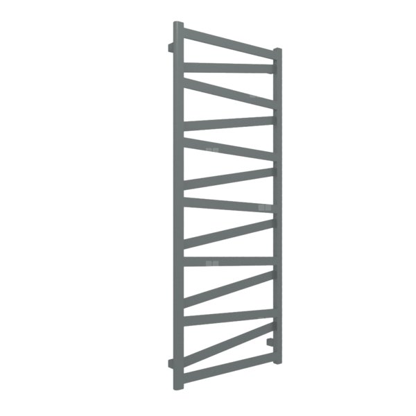 Grzejnik drabinkowy TERMA VIPERA, podłączenie Z8, wym. 1470 x 600 mm, kolor metaliczny szary, moc 622W