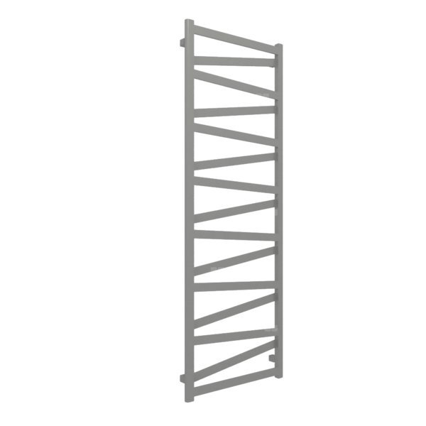 Grzejnik drabinkowy TERMA VIPERA, podłączenie ZX, wym. 1710 x 600 mm, kolor szary kurz RAL7037, moc 722W