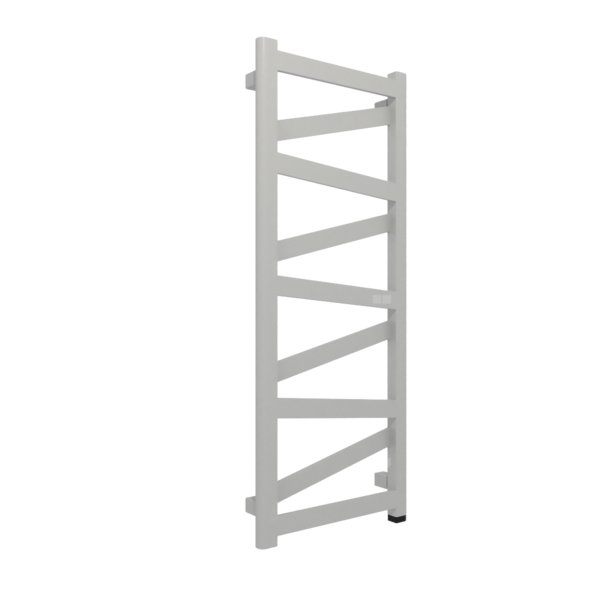 Grzejnik drabinkowy TERMA VIPERA ONE, podłączenie S8, wym. 990 x 400 mm, kolor diamentowe srebro, moc 312W
