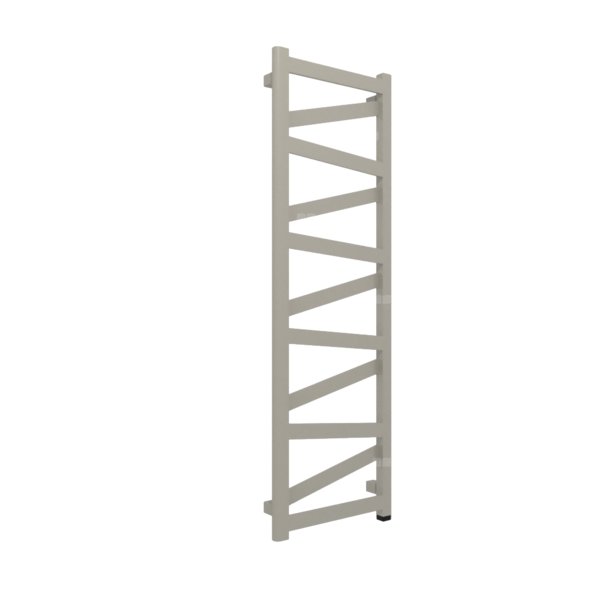 Grzejnik drabinkowy TERMA VIPERA ONE, podłączenie S1, wym. 1230 x 400 mm, kolor metaliczny kamień, moc 382W