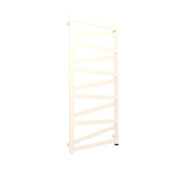 Grzejnik drabinkowy TERMA VIPERA ONE, podłączenie S8, wym. 1230 x 600 mm, kolor musujący krem, moc 519W