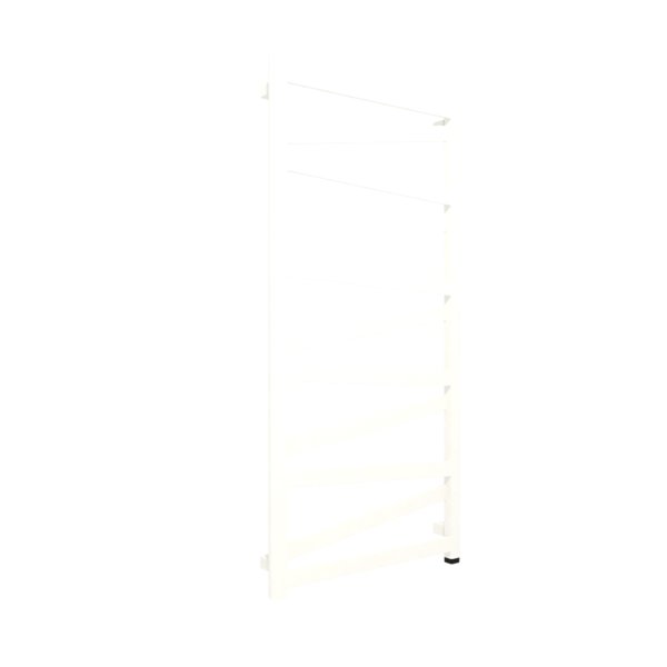 Grzejnik drabinkowy TERMA VIPERA ONE, podłączenie S8, wym. 1230 x 600 mm, kolor biały soft RAL9016, moc 600W