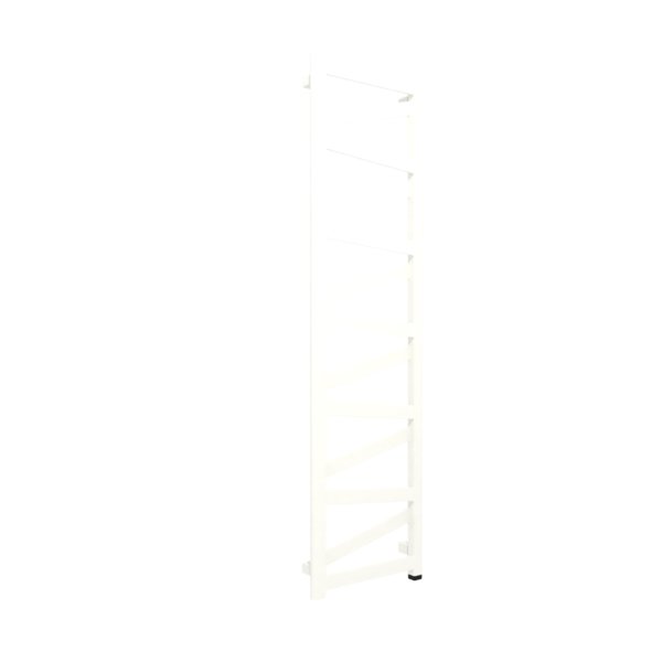 Grzejnik drabinkowy TERMA VIPERA ONE, podłączenie S8, wym. 1470 x 400 mm, kolor biała ściana, moc 457W