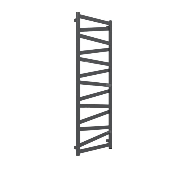 Grzejnik drabinkowy TERMA VIPERA ONE, podłączenie S1, wym. 1470 x 500 mm, kolor metaliczna czerń, moc 540W