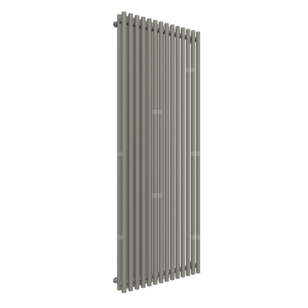 Grzejnik drabinkowy TERMA TUNE VWD, podłączenie YP, wym. 1800 x 690 mm, kolor szary betonowy RAL7023, moc 2257W