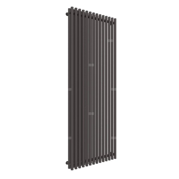 Grzejnik drabinkowy TERMA TUNE VWD, podłączenie ZX, wym. 1800 x 690 mm, kolor brązowy szary RAL8019, moc 2257W