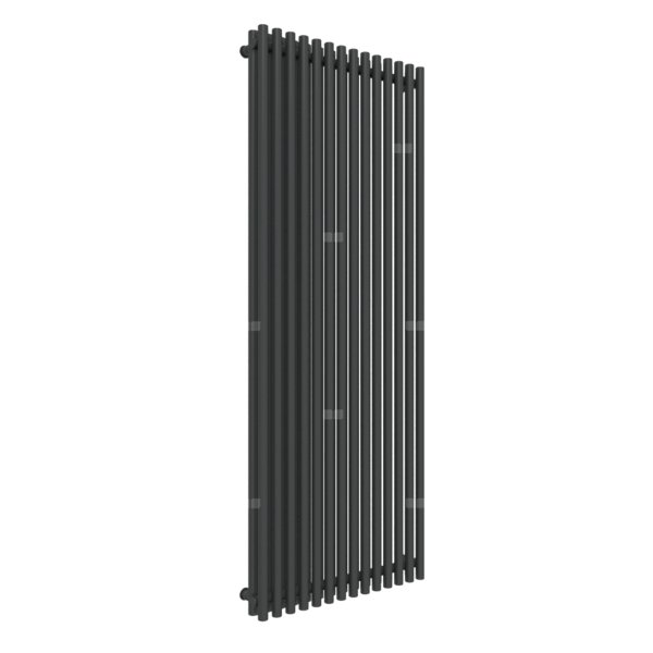 Grzejnik drabinkowy TERMA TUNE VWD, podłączenie ZX, wym. 1800 x 690 mm, kolor czarny RAL9011, moc 2257W