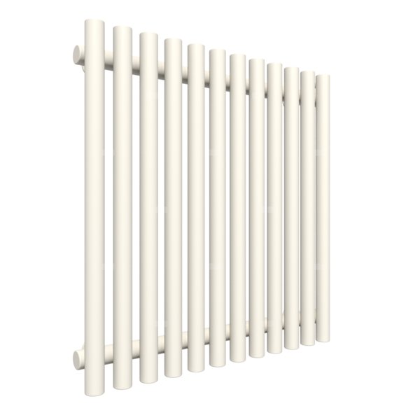 Grzejnik drabinkowy TERMA TUNE VWS, podłączenie ZX, wym. 600 x 590 mm, kolor biały RAL9010, moc 450W