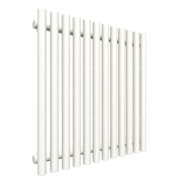 Grzejnik drabinkowy TERMA TUNE VWS, podłączenie YL, wym. 600 x 590 mm, kolor biały drogowy RAL9016, moc 450W