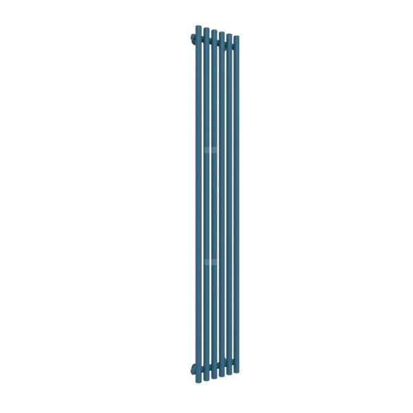 Grzejnik drabinkowy TERMA TUNE VWS, podłączenie ZX, wym. 1800 x 290 mm, kolor niebieski lazurowy RAL5009, moc 638W