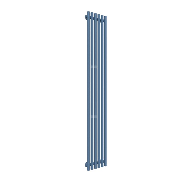 Grzejnik drabinkowy TERMA TUNE VWS, podłączenie ZX, wym. 1800 x 290 mm, kolor błękitny popielaty RAL5023, moc 638W