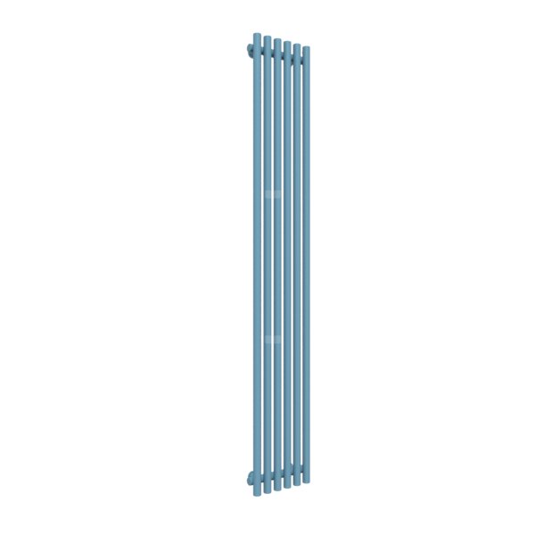 Grzejnik drabinkowy TERMA TUNE VWS, podłączenie Z8, wym. 1800 x 290 mm, kolor niebieski pastelowy RAL5024, moc 638W
