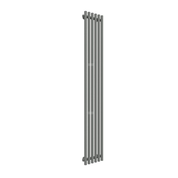 Grzejnik drabinkowy TERMA TUNE VWS, podłączenie SX, wym. 1800 x 290 mm, kolor nowoczesna szarość, moc 638W
