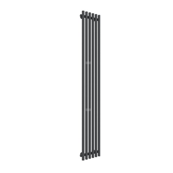 Grzejnik drabinkowy TERMA TUNE VWS, podłączenie YP, wym. 1800 x 290 mm, kolor szary czarny RAL7021, moc 638W