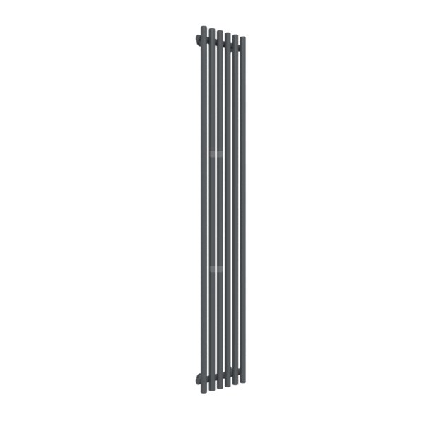 Grzejnik drabinkowy TERMA TUNE VWS, podłączenie Z8, wym. 1800 x 290 mm, kolor czarny anodowy, moc 638W
