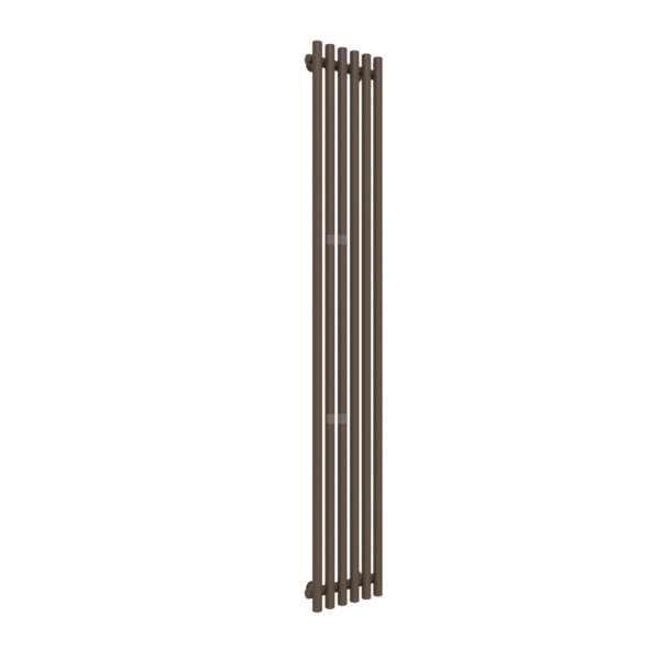 Grzejnik drabinkowy TERMA TUNE VWS, podłączenie Y1, wym. 1800 x 290 mm, kolor szlachetny brąz, moc 638W