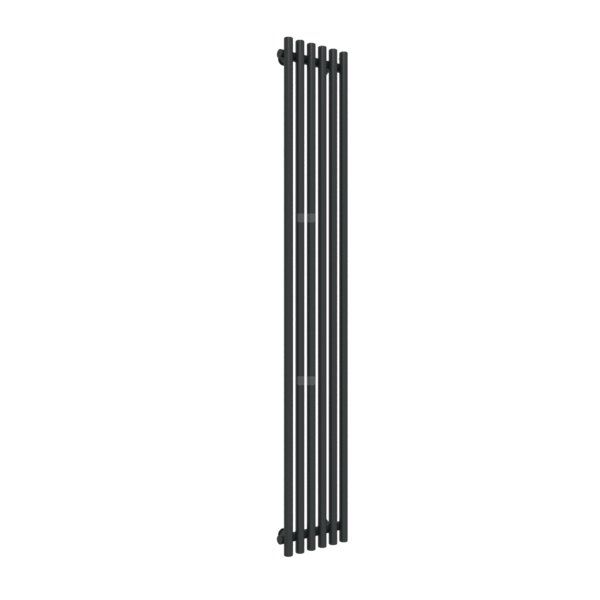 Grzejnik drabinkowy TERMA TUNE VWS, podłączenie ZX, wym. 1800 x 290 mm, kolor nowy czarny krokodyl