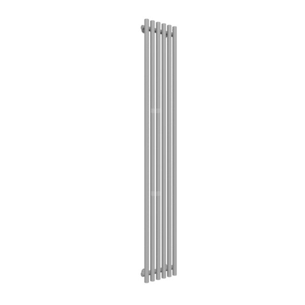 Grzejnik drabinkowy TERMA TUNE VWS, podłączenie Y8, wym. 1800 x 290 mm, kolor jasne aluminium metaliczny RAL9006, moc 638W