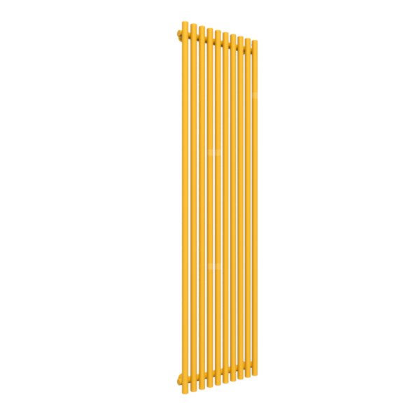 Grzejnik drabinkowy TERMA TUNE VWS, podłączenie Y8, wym. 1800 x 490 mm, kolor żółty kadmowy RAL1021, moc 1064W