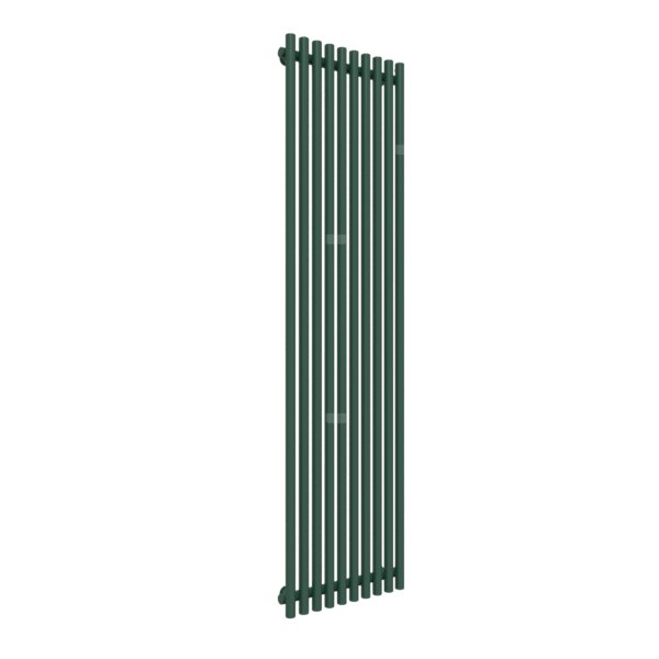 Grzejnik drabinkowy TERMA TUNE VWS, podłączenie Z8, wym. 1800 x 490 mm, kolor zielony mchowy RAL6005, moc 1064W