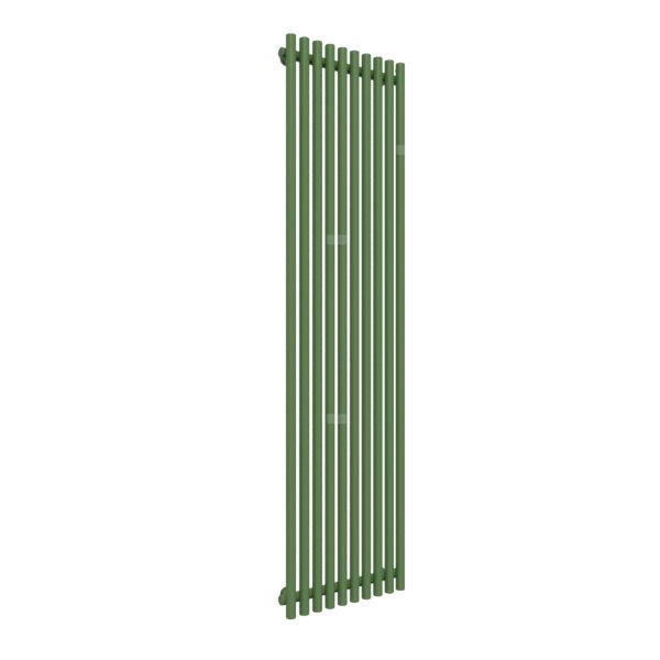 Grzejnik drabinkowy TERMA TUNE VWS, podłączenie ZX, wym. 1800 x 490 mm, kolor zielony trawiasty RAL6010, moc 1064W