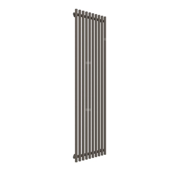 Grzejnik drabinkowy TERMA TUNE VWS, podłączenie ZX, wym. 1800 x 490 mm, kolor szary brązowy RAL7013, moc 1064W