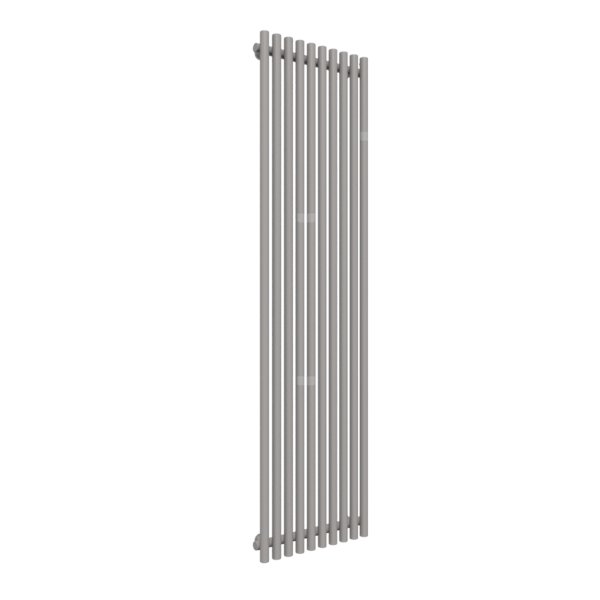Grzejnik drabinkowy TERMA TUNE VWS, podłączenie SX, wym. 1800 x 490 mm, kolor szary platynowy RAL7036, moc 1064W