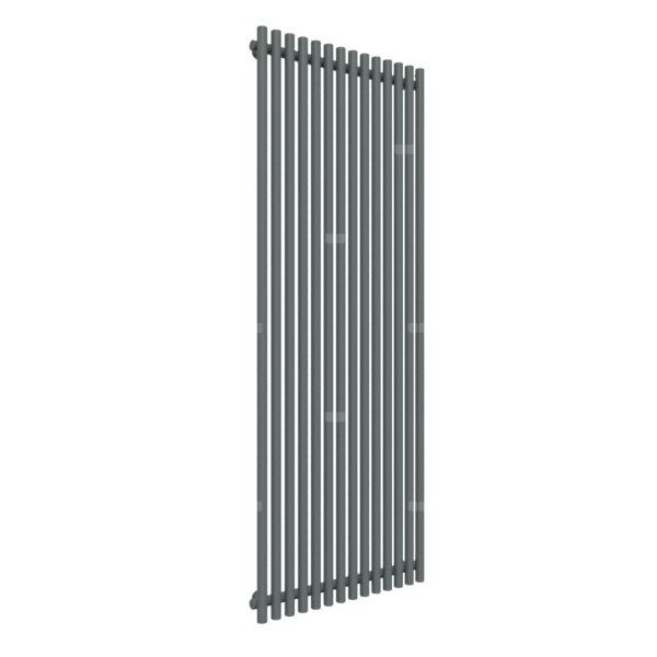 Grzejnik drabinkowy TERMA TUNE VWS, podłączenie YL, wym. 1800 x 690 mm, kolor metaliczny szary, moc 1490W