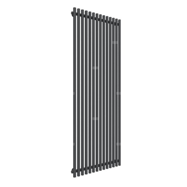 Grzejnik drabinkowy TERMA TUNE VWS, podłączenie Y8, wym. 1800 x 690 mm, kolor metaliczna czerń, moc 1490W