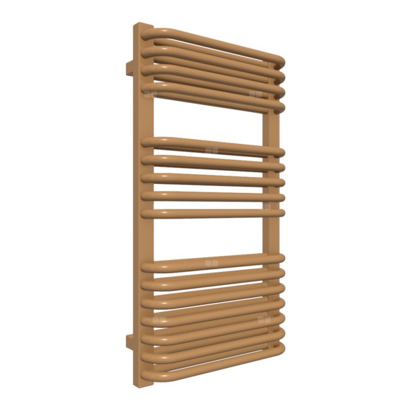 Grzejnik drabinkowy TERMA TYTUS, podłączenie SX, wym. 820 x 440 mm, kolor miedź, moc 533W