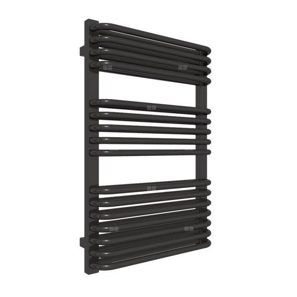 Grzejnik drabinkowy TERMA TYTUS, podłączenie LX, wym. 820 x 540 mm, kolor heban, moc 645W