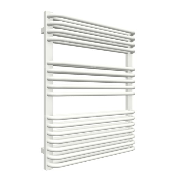 Grzejnik drabinkowy TERMA TYTUS, podłączenie ZX, wym. 820 x 640 mm, kolor biały sygnałowy RAL9003, moc 755W