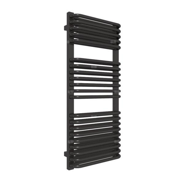 Grzejnik drabinkowy TERMA TYTUS, podłączenie ZX, wym. 1020 x 440 mm, kolor heban, moc 666W