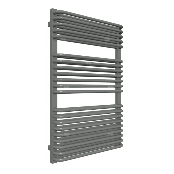 Grzejnik drabinkowy TERMA TYTUS, podłączenie SX, wym. 1020 x 640 mm, kolor nowoczesna szarość, moc 943W