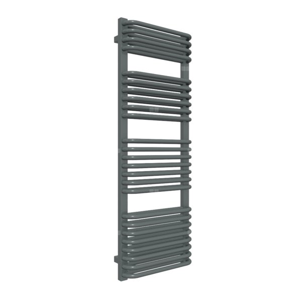 Grzejnik drabinkowy TERMA TYTUS, podłączenie Z1, wym. 1260 x 440 mm, kolor metaliczny szary, moc 828W