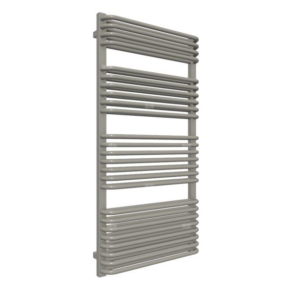 Grzejnik drabinkowy TERMA TYTUS, podłączenie ZX, wym. 1260 x 640 mm, kolor metaliczny kamień, moc 1173W