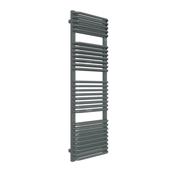 Grzejnik drabinkowy TERMA TYTUS, podłączenie Z1, wym. 1420 x 440 mm, kolor metaliczny szary, moc 930W