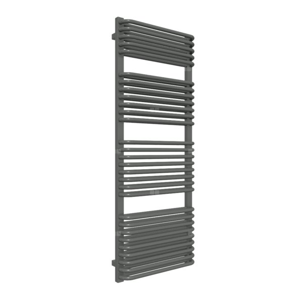 Grzejnik drabinkowy TERMA TYTUS, podłączenie ZX, wym. 1420 x 540 mm, kolor błyszcząca szarość, moc 1126W