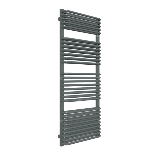 Grzejnik drabinkowy TERMA TYTUS, podłączenie Z8, wym. 1420 x 540 mm, kolor metaliczny szary, moc 1126W