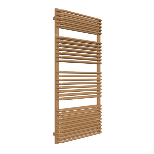 Grzejnik drabinkowy TERMA TYTUS, podłączenie ZX, wym. 1420 x 640 mm, kolor miedź, moc 1317W
