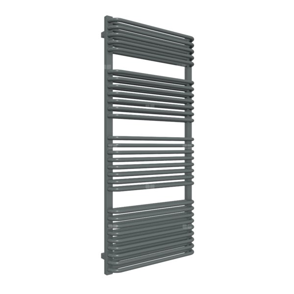 Grzejnik drabinkowy TERMA TYTUS, podłączenie Z1, wym. 1420 x 640 mm, kolor metaliczny szary, moc 1317W