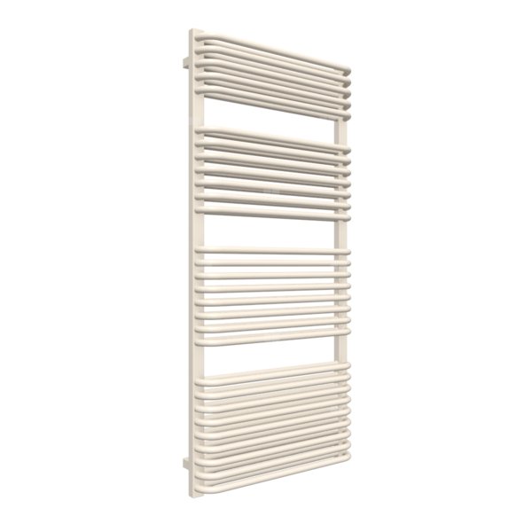 Grzejnik drabinkowy TERMA TYTUS, podłączenie ZX, wym. 1420 x 640 mm, kolor musujący krem, moc 1317W