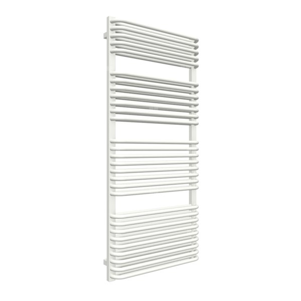Grzejnik drabinkowy TERMA TYTUS, podłączenie SX, wym. 1420 x 640 mm, kolor biały sygnałowy RAL9003, moc 1317W