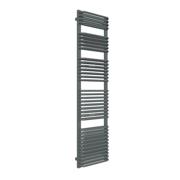 Grzejnik drabinkowy TERMA TYTUS, podłączenie Z1, wym. 1780 x 440 mm, kolor metaliczny szary, moc 1167W